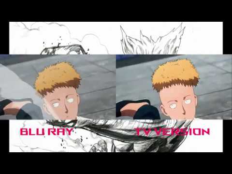 TV vs DVD/BluRay One Punch Man 2 Vol 1