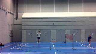 Mmuc Badminton Essment - Serving
