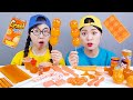 Nourriture De Couleur Orange Mukbang DONA 