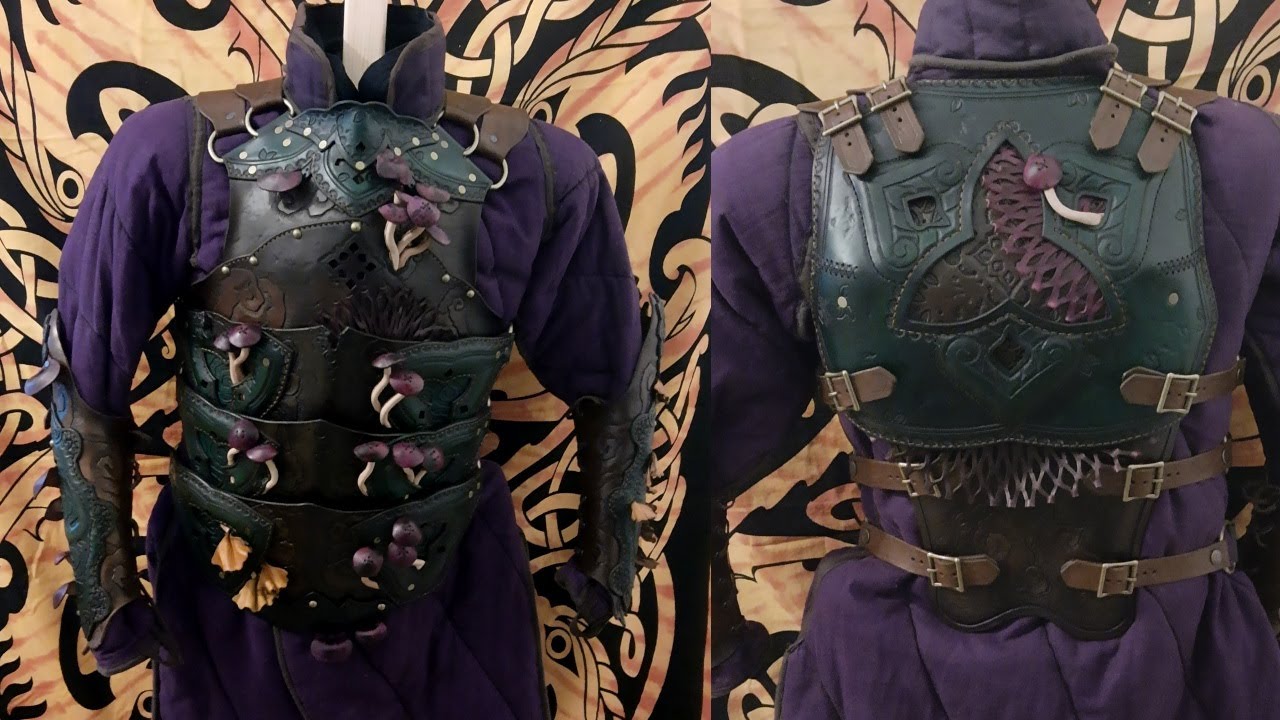 Mushroom Chest Armor - Leather Crafting Tutorial