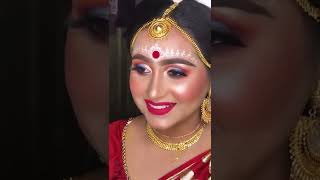 real bride #bengalibride #bengaliwedding #indianbride #indianwedding #bride #bengali #makeupartist