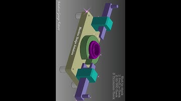 Relation gauge checking fixture #automation #autocadblocks #machine #fixture #cadcam #solidwork