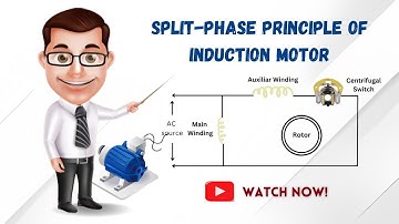Split-phase principle of Induction motor
