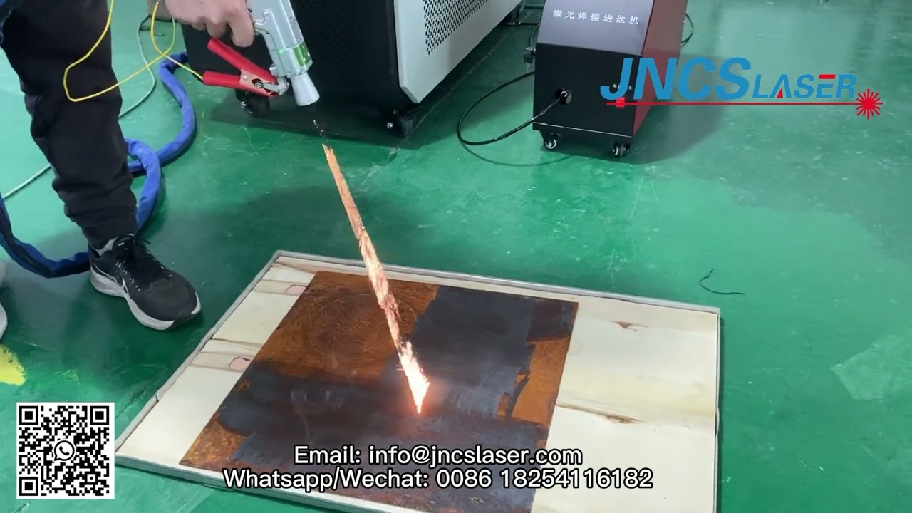 hot sale handheld fiber laser cleaning machine for rust removing