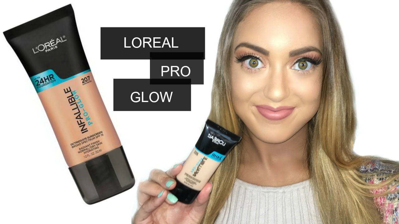 NEW Loreal Infallible Pro Glow Foundation Review