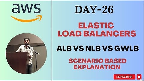Day-26 | AWS Load Balancers | ALB vs NLB vs GWLB | Detailed Comparison | #aws #abhishekveeramalla