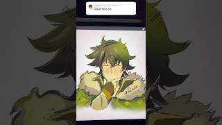 Drawing Shield Hero #shorts #drawing