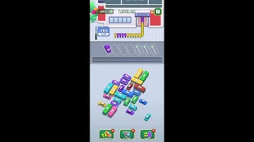 Bus Escape Traffic Jam |Level#25| Solution walkthrough Answer.