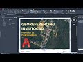 How To Georeferencing Map In AutoCAD