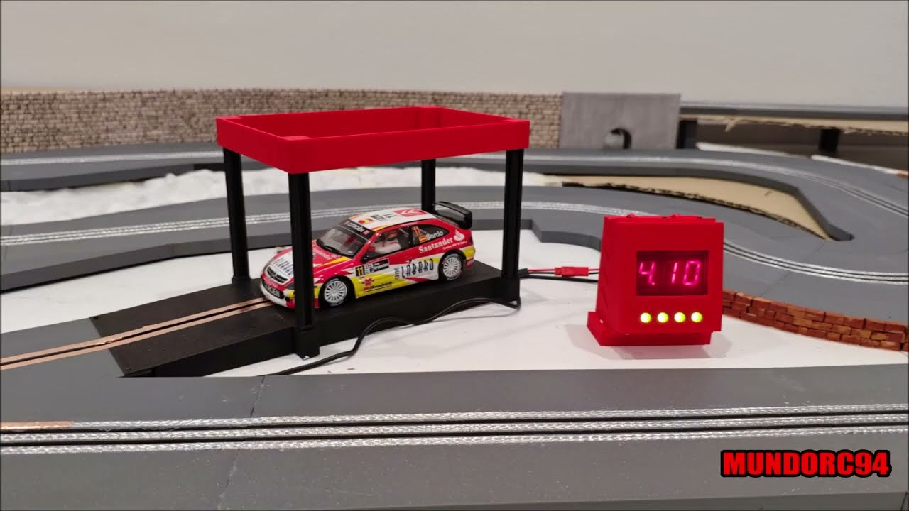 Testing 3D Printed SLOT track 