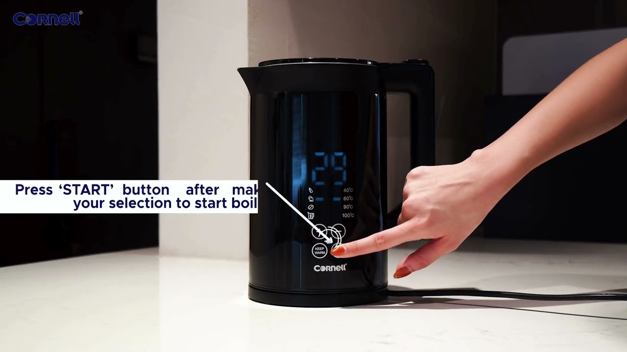 Cornell Smart Digital Display Kettle CJKE151DS