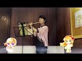 リエラのうた/Message フルートのとこ吹いてみた