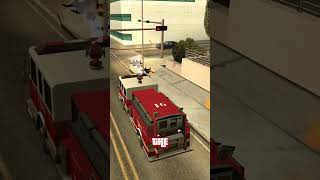 Can a fire truck actually save a burning NPC in every GTA game? screenshot 5