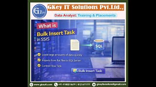 Part-40: What is BulkInsert Task in SSIS #databaseconcepts #sqlserver #ssis #powerbi #database