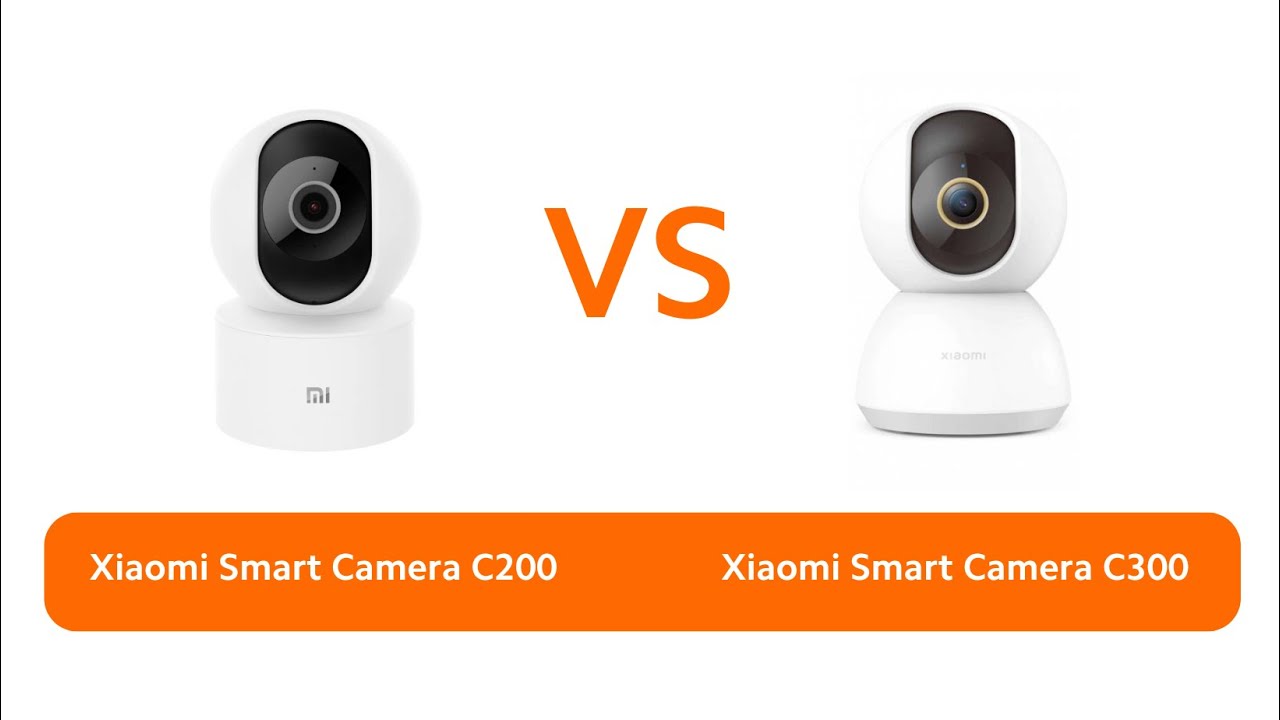 Porównanie kamer wewnętrznych Xiaomi Smart Camera C200 vs Xiaomi Smart Camera C300 