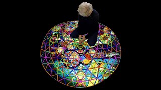 Wholeo Programmable Yoga Mat concept
Yoga is a personal practice of union with the whole. A yoga mat is a place to center practice. A dome yoga mat completes the sphere. A smart yoga mat would be programmable. See the Wholeo Dome Yoga Mat design page here: https://wholeo.net/Trips/Wholeo/GlassDome/yogaMat/wholeoYogaMat.htm Wholeo Programmable Yoga Mat concept