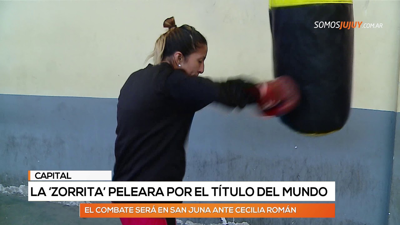 La boxeadora jujeña Julieta Cardozo peleará por el título mundial en San Juan somos de calle remix