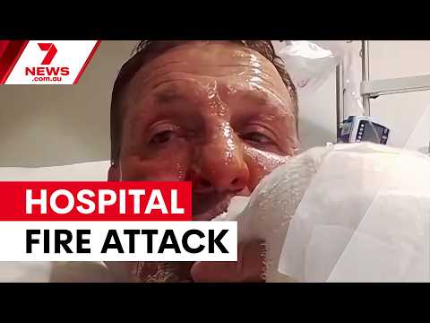 Patient charged after hospital fire attack on spinal patients | 7NEWS