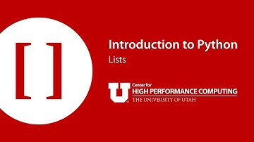 Introduction to Python: Part 4: Lists