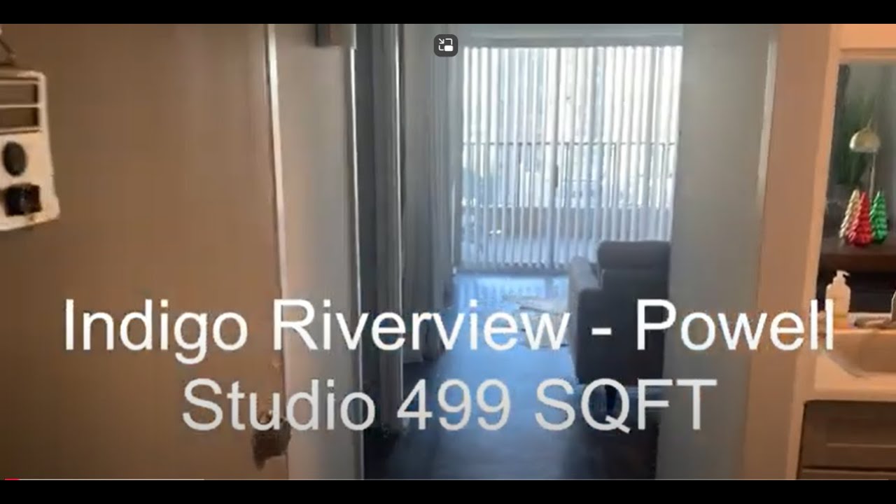 Indigo Riverview - Powell Studio Apartment 499 SQFT