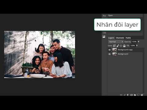 Tăng độ nét cho ảnh bằng Photoshop Online