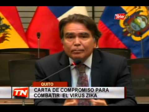 Carta de compromiso par acombatir el virus Zika