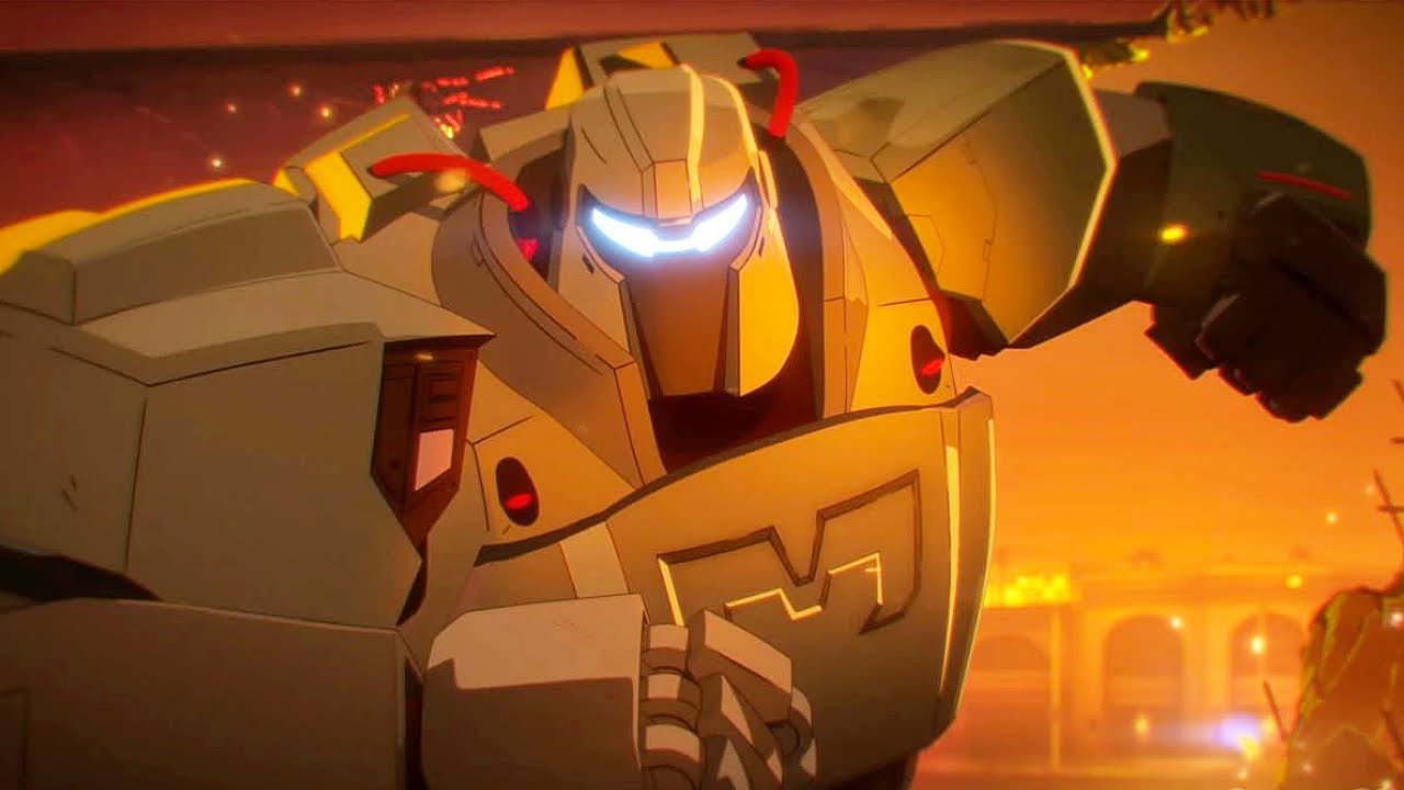 Dispatch Mecha Man Vs Flambae Superhero Fight Scene (2025)