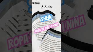 Ropa infantil para niños y niñas | SHEIN kids New season Essentials 🩷💙