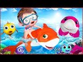赤ちゃんサメ| 保育園のライム＆キッズソング| やカーツーン