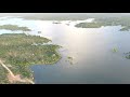 Drone sobrevoa açude no Oeste potiguar e mostra sangria do Pataxó (Veja o vídeo)