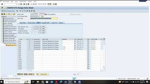 how to Delete Service Entry Sheet in #sapmm code ml81n - Accounts receivable