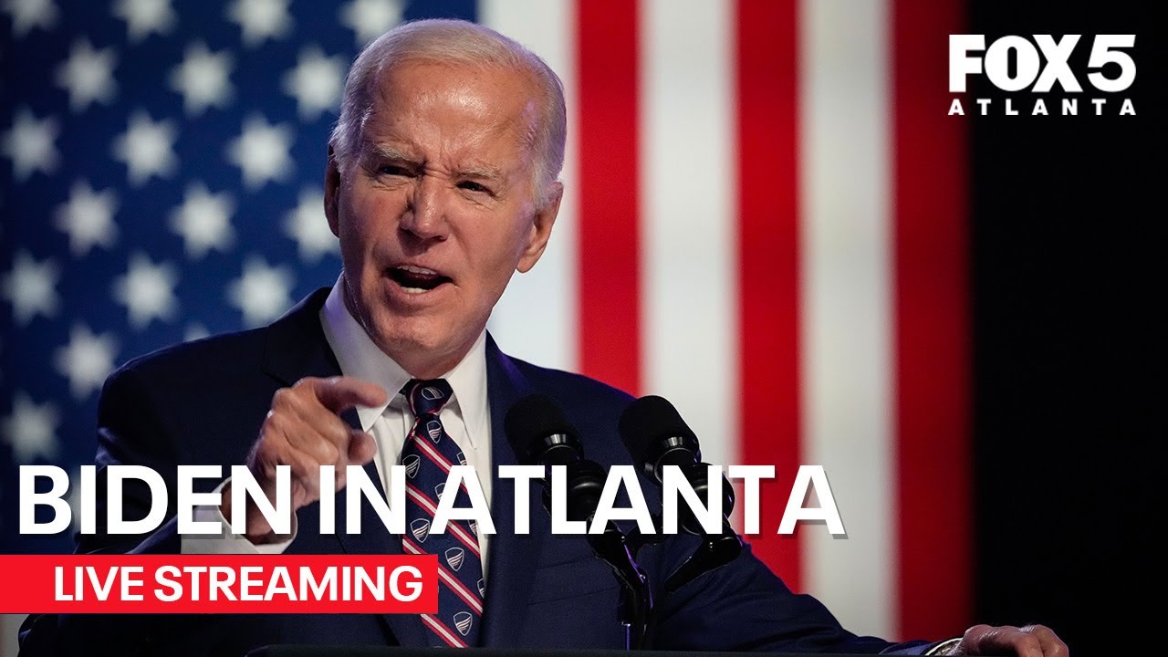 WATCH LIVE President Joe Biden rally in Atlanta | FOX 5 News - YouTube