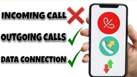 Switch off Incoming Calls and use only Internet, Outgoing Calls