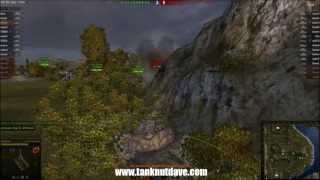 WOT Map Tactic On Cliff - Leopard PTA  7 Kills 6 Medals