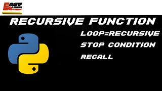 #19 شرح recursive function in python