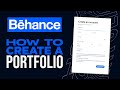 How To Make Portfolio In Behance (Behance Tutorial for Beginners)