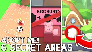 ALL 6 SECRET LOCATIONS In Adopt Me! The Hunt