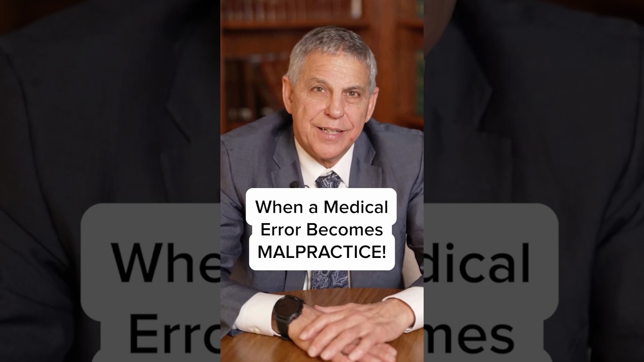 When Does A Medical Error Cross Into Malpractice? 