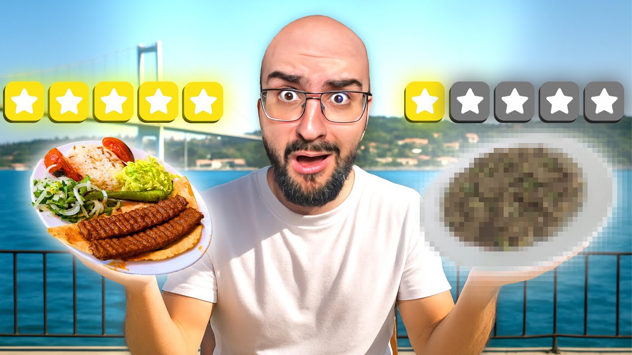 5 STERNE VS 1 STERNE ESSEN ⭐🤩(TÜRKEI EDITION)