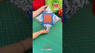 Copper coin pattern patchwork pillow making tutorial Part 01
