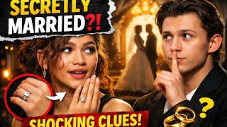 Zendaya & Tom Holland SECRETLY MARRIED?! Fans Spot SHOCKING Clues 👀💍|Zendaya Tom married |Hollywood