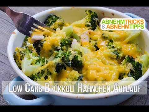 Low Carb Brokkoli-Hähnchen-Pfanne. 