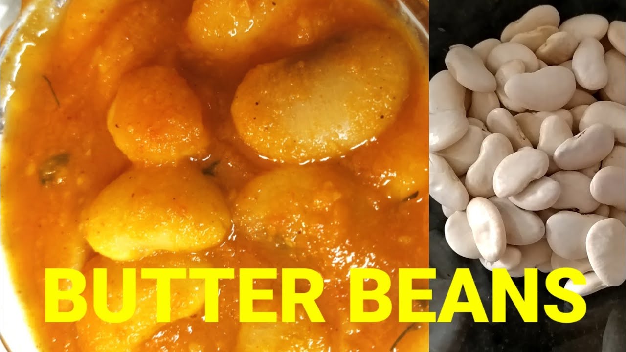 Butter beans gravy/ Butter beans curry/Double beans YouTube
