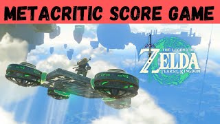 Zelda Tears of the Kingdom Metacritic Score Game