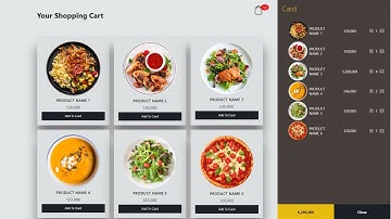 Добавление в корзину покупок с использованием HTML CSS и Javascript