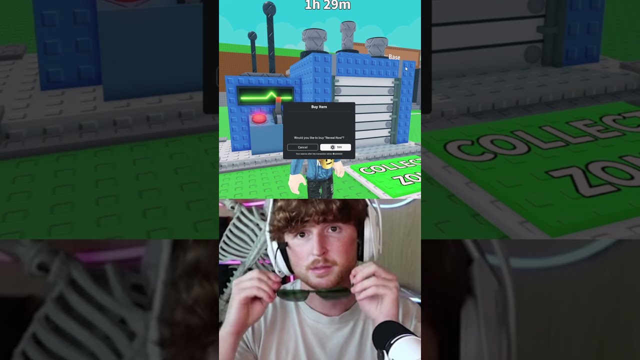  Caylusblox HAS MASSIVE AURA MOMENT Roblox Stealabrainrot Twitch Fyp Viral