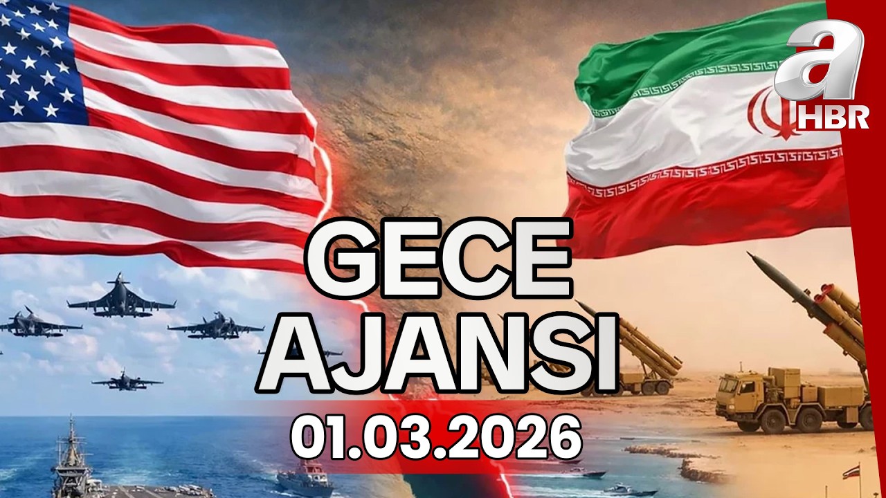 ABD Başkanı Trump: HAMANEY ÖLDÜ - İran'dan TEL AVİV'e Füze Yağmuru! | Gece Ajansı