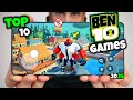 Top 10 Ben 10 Games For Android OFFline High Graphics 