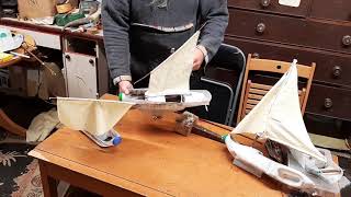 The short version of making model boat on the Nith