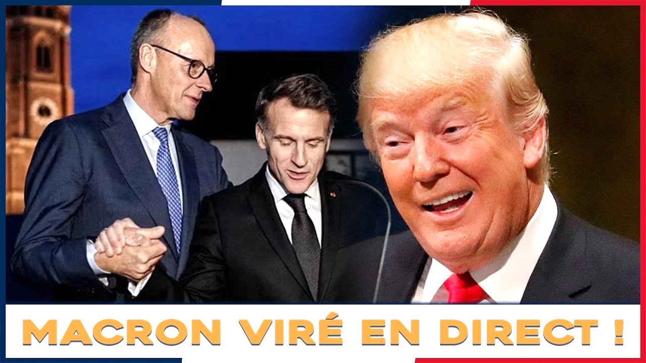 À Munich, ça se passe très mal pour Macron !